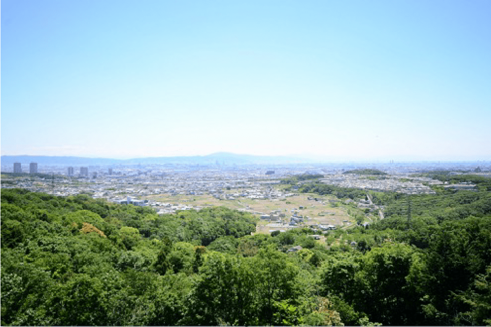 三好山・芥川城跡写真