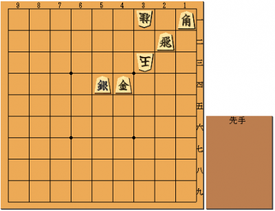 初手　4四金