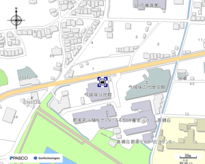 今城塚公民館周辺の地図