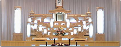 仏式祭壇の画像