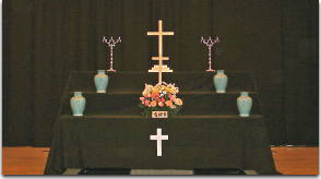 キリスト式祭壇の画像