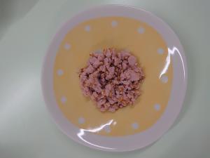 ごま風味のギョニそぼろ