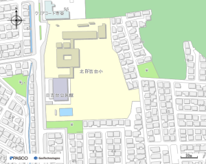 日吉台公民館地図