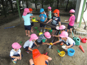 市立幼稚園での生活の様子の画像2