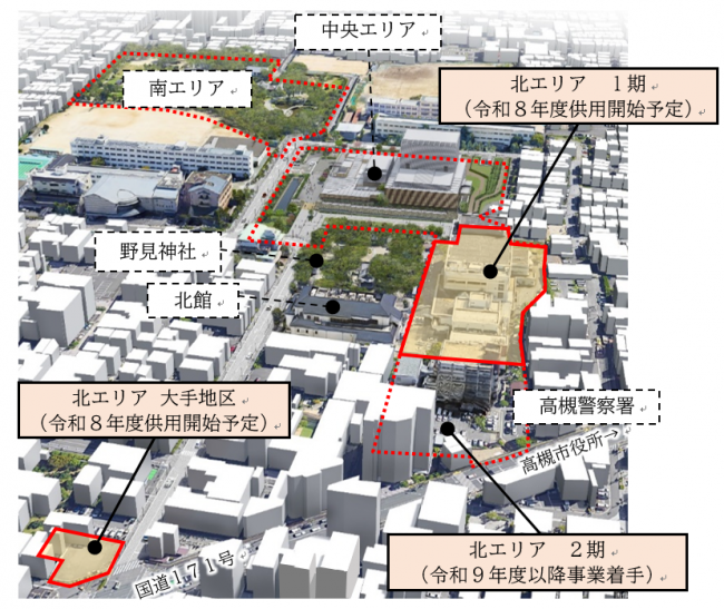 高槻城公園全体図