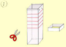作り方手順1を示したイラスト