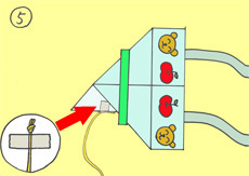 作り方手順5を示したイラスト