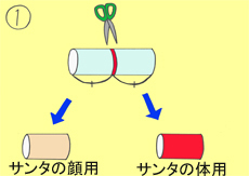 作り方手順1を示したイラスト