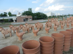 埴輪祭祀場の画像