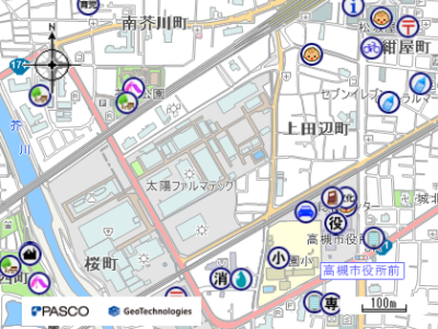 太陽ファルマテックの地図