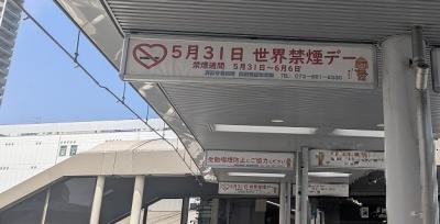 人工デッキ情報提供の様子