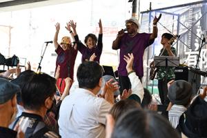 高槻ジャズストリート阪急高架下ステージ