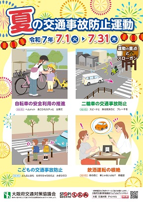 R7夏の交通事故防止運動　表