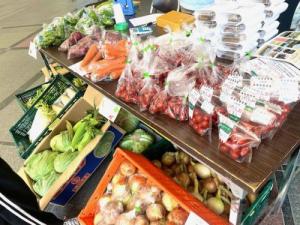 たかつきマルシェで販売される野菜（一例）