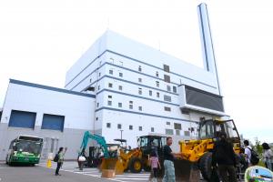 はたらく車乗車体験（その１）