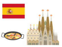 スペインのイラスト