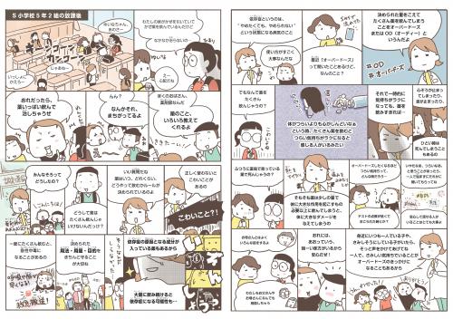 オーバードーズリーフレット裏（小学生用）