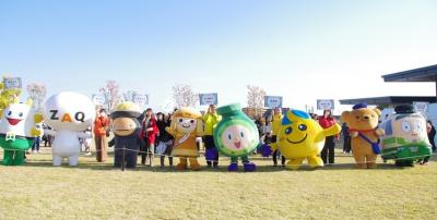 キャラクターの大集合