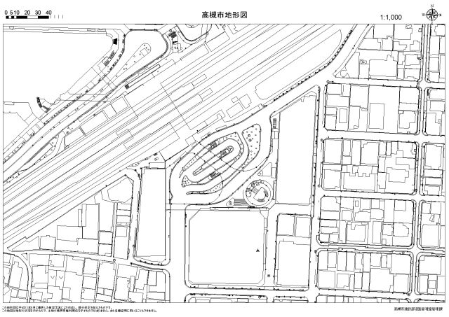 1000分の1地図例の画像