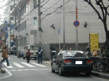 迷惑駐車の写真