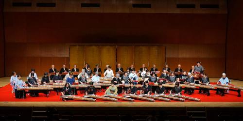 邦楽協会演奏の様子