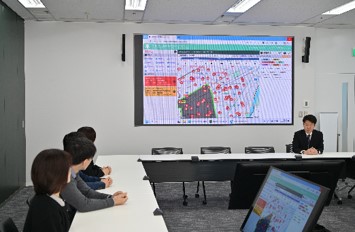 災害対策本部会議室