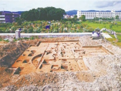 津之江南遺跡（平成10年撮影）