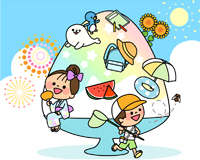 高槻市ウェブマガジントップ画像「夏休みは楽しいがいっぱい!」