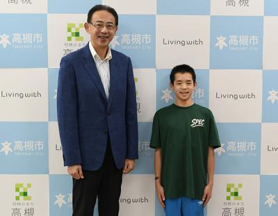 北国さんと濱田市長