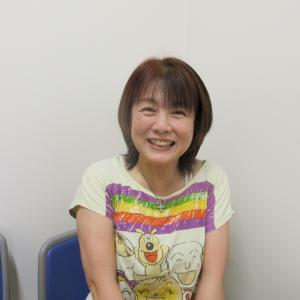 礒田先生がニコニコ笑っているよ