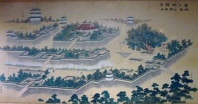 高槻城の絵図