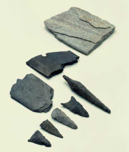 さまざまな石器の画像