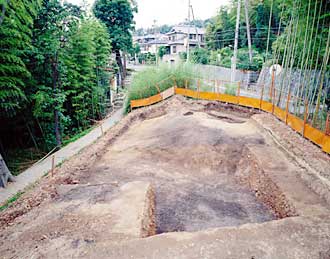 古曽部窯跡の発掘調査の画像