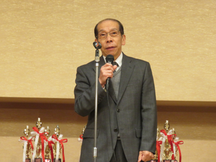 桐山清澄理事長の挨拶の様子の画像