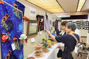 高齢者文化作品展の展示