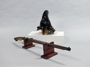 兜と火縄銃
