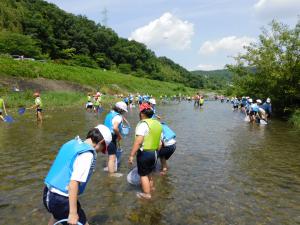 企画展「私の水辺」北部地域交流会水辺活動展示会