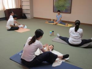 ベビーヨガの様子