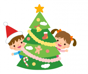 クリスマス会のイラスト