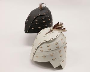 ペーパークラフトの古代カブトの画像