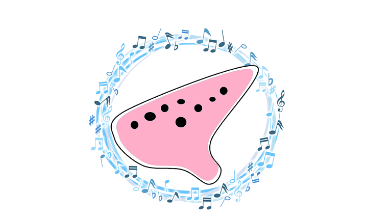 オカリナのイラスト