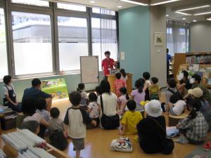 図書館＆博物館おたのしみ会の様子