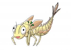 川の中の虫を見つけよう