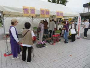 第41回緑化フェアの会場内の様子