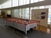 ハニワ大会作品展の様子