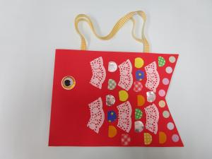 こいのぼりのバッグ