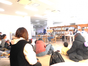 おはなし会のようす