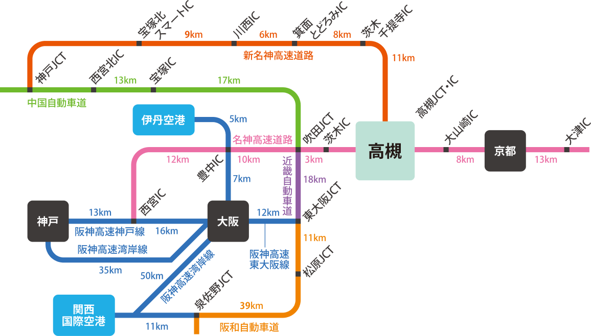 高速道路 MAP